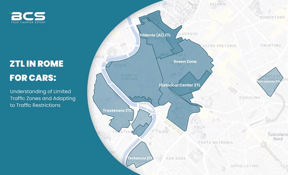 How to drive your car in Rome? [Full Rome ZTL map for Cars]