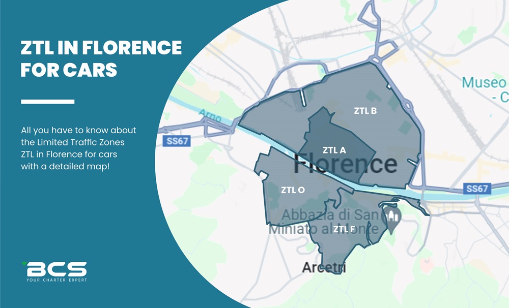 How to drive your car in Florence? [Full Florence ZTL map for Cars]