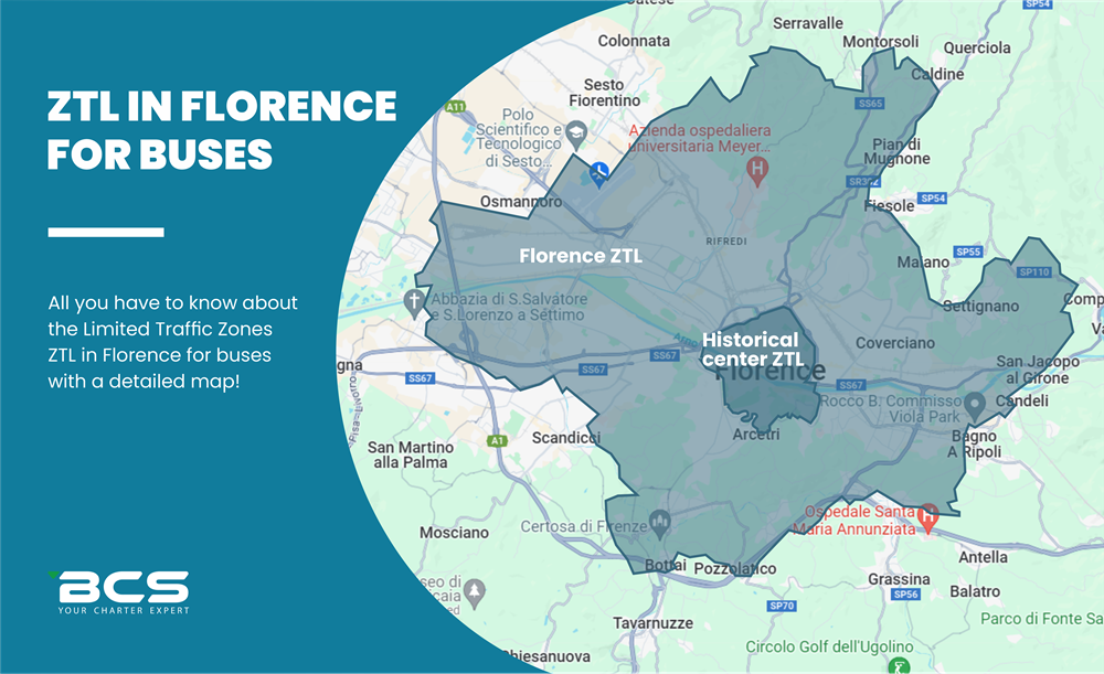 How to drive buses in Florence? [Full Florence ZTL map for Buses]
