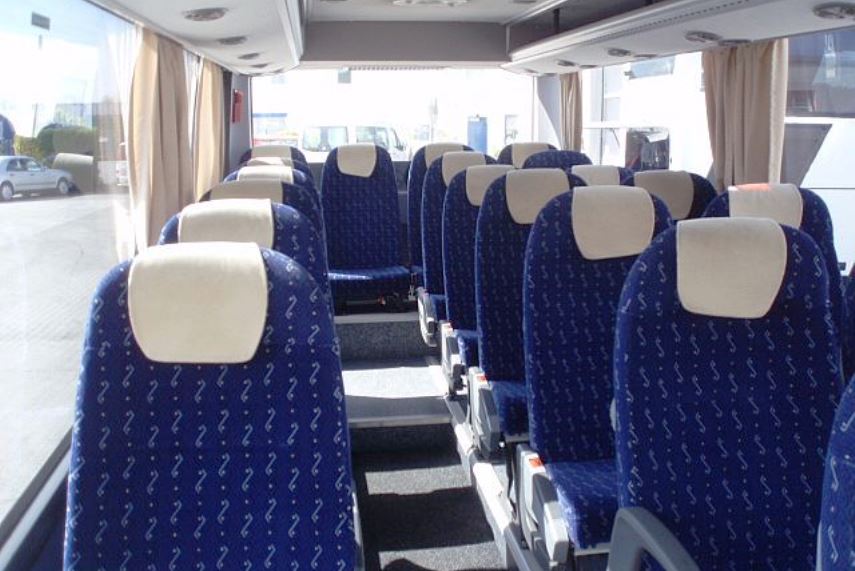 Mercedes Sprinter minibus side view
