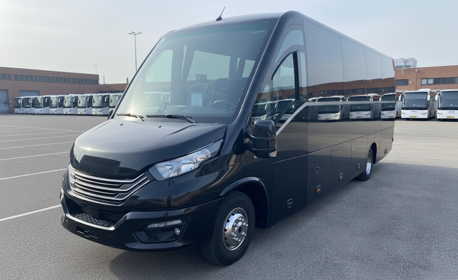 25-32 Passenger Midicoach Charter Bus Rental Europe