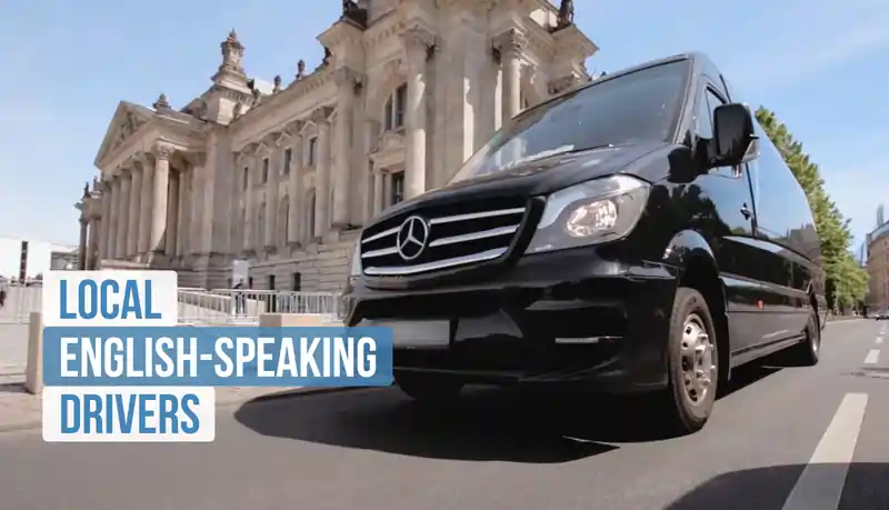 Professional English-speaking charter bus drivers in Europe