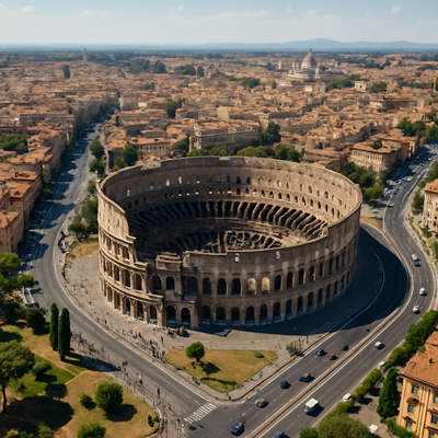Rome charter bus