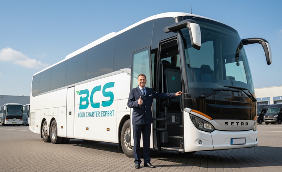 55-57 Passenger Large Coach Charter Bus Rental Maximum Capacity