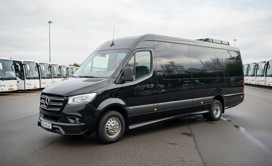 16-20 Seater Minibus Rental Europe Mercedes Sprinter