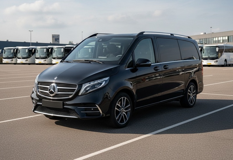 Mercedes V-Class Luxury Van Rental 7-8 Passengers Europe